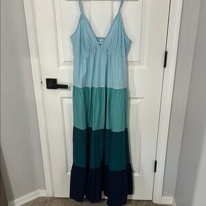 a.n.a Light Blue Sleeveless Dress